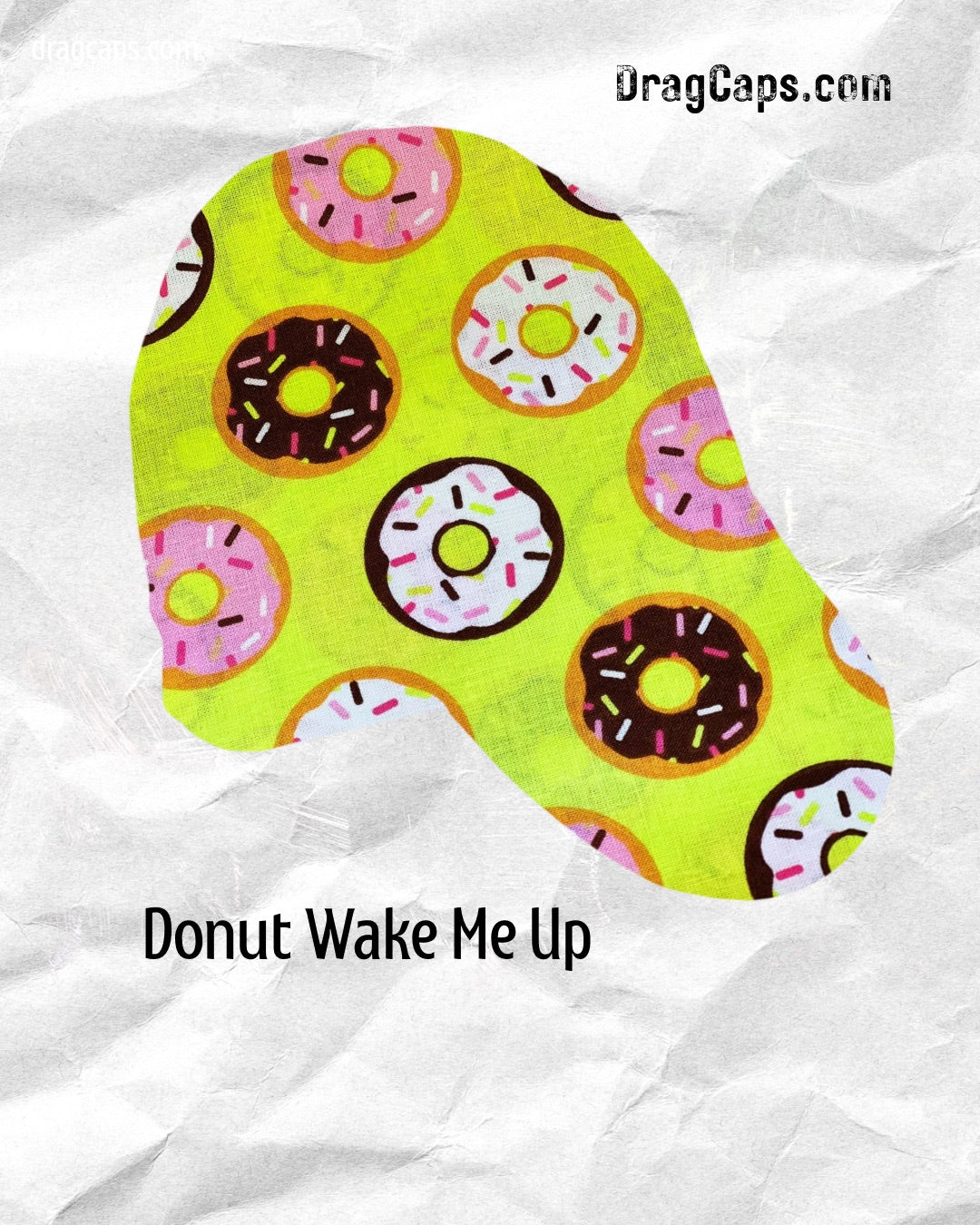 Donut Wake Me Up Cap